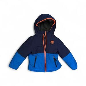 Gerry Toddler 4T Boys Two Tone Blue Winter Ski Jacket